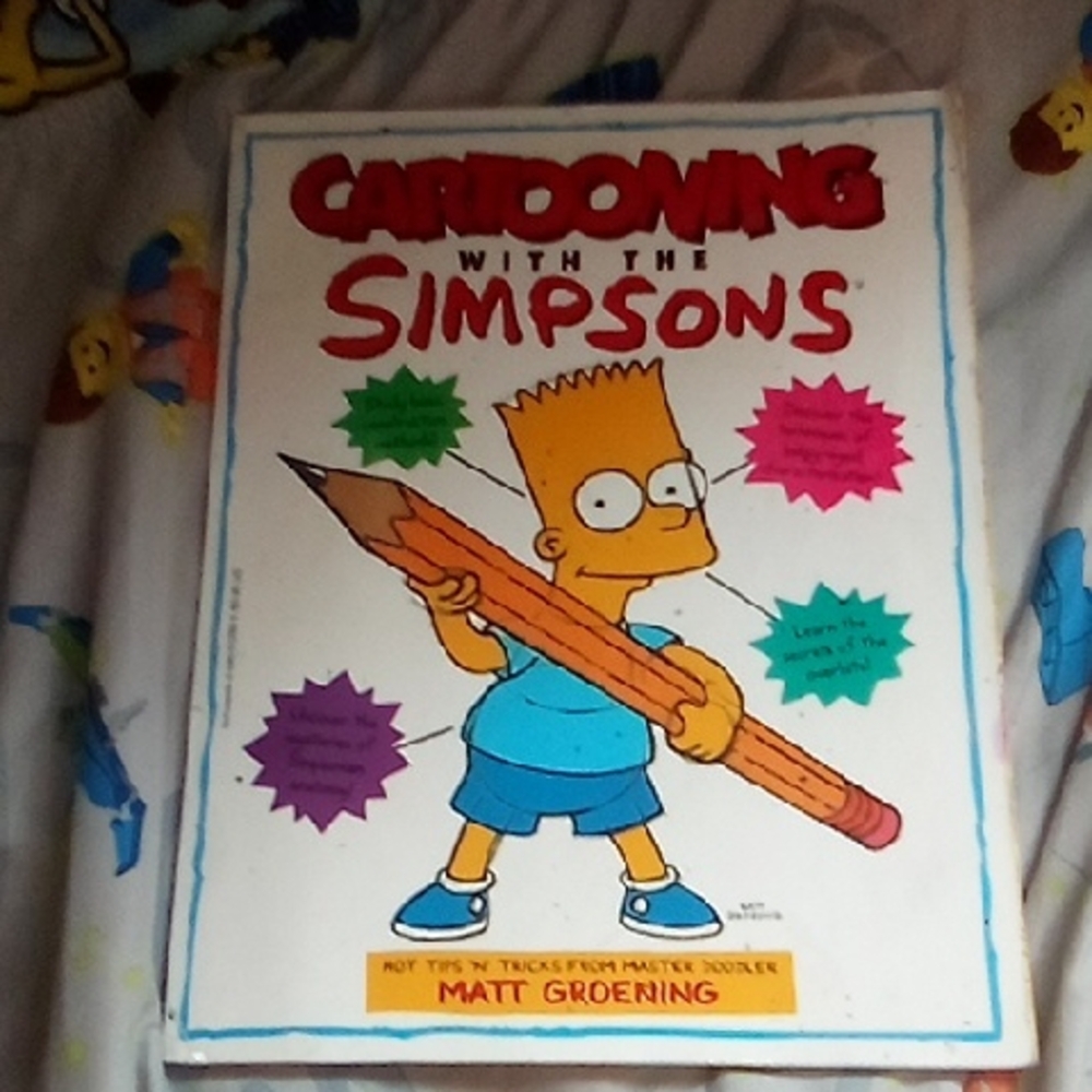 Cartooning with The Simpsons Book